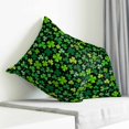thumbnail image 3 of Saint Patrick's Day Pillow Covers 16x16 Inch Decorative Throw Pillow Cover, Spring Farmhouse Botanical Clovers Sofa Pillowcases Accent Cushion Case Home Decor Bedroom Living Room, 3 of 6