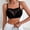 Black, variant on Women's Lace Wireless Bralette, Ribbed Mesh Sheer Bra, Comfort Support Everyday Bra with Adjustable Straps