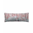 thumbnail image 2 of Pink Teal Forest Body Pillow Cover, Pillowcase Protectors with Zipper, Breathable Decorative Throw Pillow Case Cover, Modern Oil Painting Art Pillow Shams for Couch Sofa 20x60Inch, 2 of 8