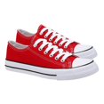 thumbnail image 3 of Slipper Urban Casual Canvas para mujer, color rojo 7078, 3 of 4