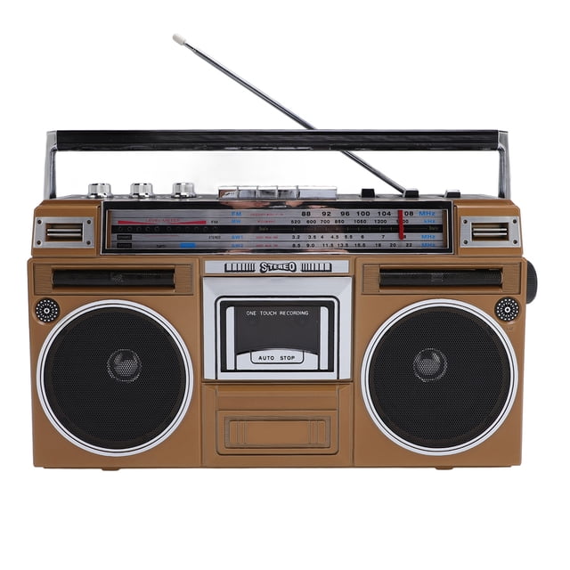 Grabadora De Cinta Con Reproductor De Casete Portátil Con Bluetooth, Convertidor De MP3 USB De Radio MW SW, Grabadora De Casete Retro Con Refuerzo De Graves