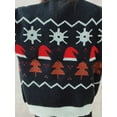 thumbnail image 4 of Franhais Women Christmas Sweater Long Sleeve Crew Neck Tree Pattern Pullover Sweater Winter Sweater, 4 of 7