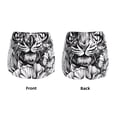 thumbnail image 3 of Salouo Tiger Butterfly Floral Art Print Women's 2 in 1 Running Shorts Double-Layer Shorts Athletic Workout Gym Yoga Shorts Running Shorts for Women-Large, 3 of 7