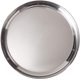 thumbnail image 1 of Bandeja redonda de acero inoxidable Zhuge de 16 pulgadas, color plateado, 1 of 4