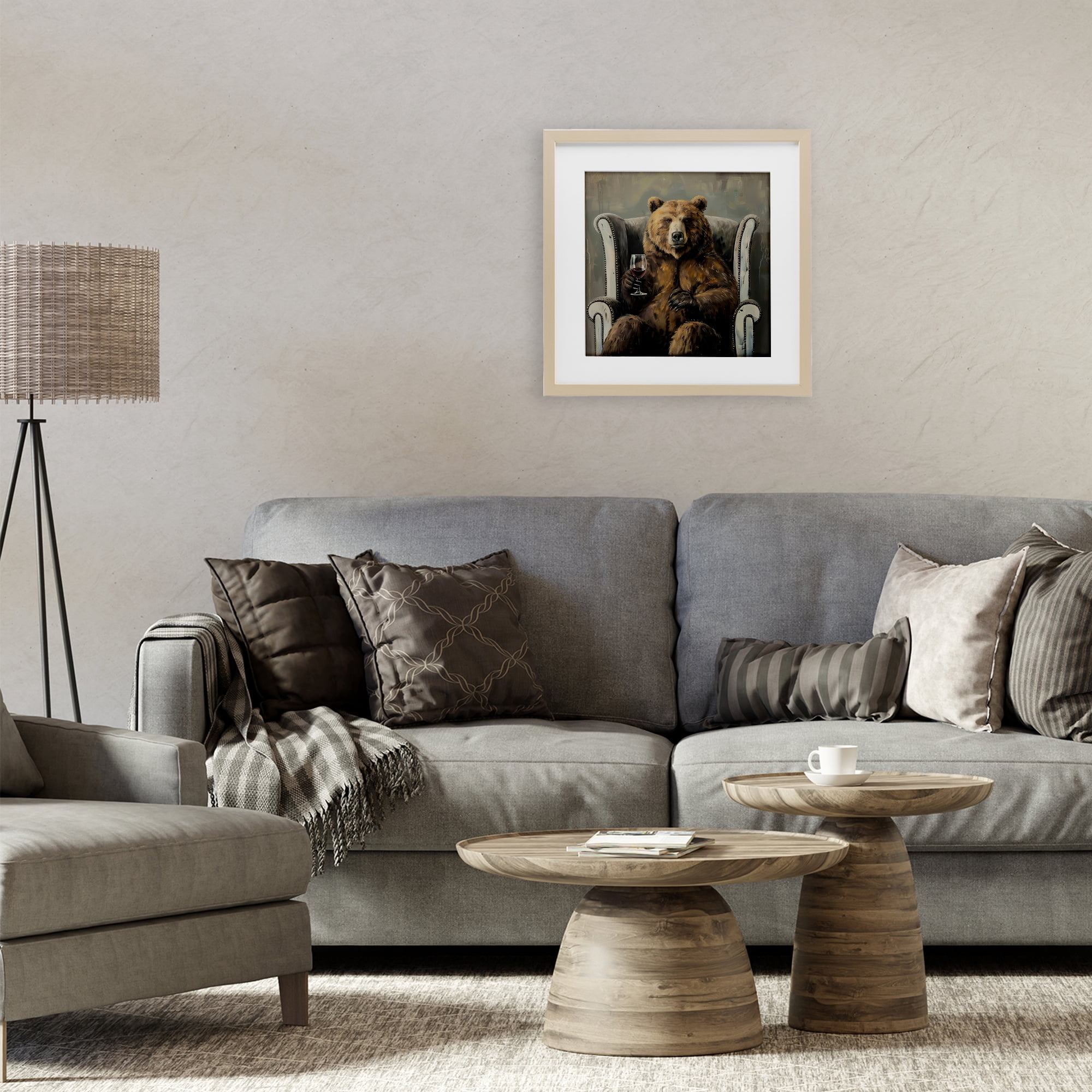 Stupell Industries It Was A Rough Day Birch Framed Print Under Glass, design by Tina LeCour