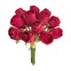thumbnail image 2 of Set de ramos de flores artificiales 12 piezas - Arreglo floral simulado de seda • Decoración de boda • Utilería para fotografía • Decoración de oficina en casa Flores artificiales, 2 of 7