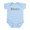 Sky Blue, variant on CafePress - Skeptic Infant Bodysuit - Baby Light Bodysuit, Size Newborn - 24 Months
