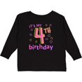 thumbnail image 3 of Inktastic It's my Fourth Birthday Boys or Girls Long Sleeve Toddler T-Shirt, 3 of 5