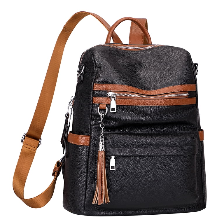 Genuine Leather Backpack Purse Large Convertible Shoulder Bag :D Amazon.com: Twin Creek Womens Large Designer Tear Drop  main image 2