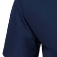 thumbnail image 3 of Camisas Deportivas Hombre Camisa de manga corta con botones de moda simple de diseño único para hombre (Dark Blue, S), 3 of 7