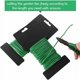 thumbnail image 3 of Paquete de 2 ataduras flexibles para plantas de jardín, ideales para el hogar, la oficina y la jardinería, 20 metros, color verde, 3 of 5