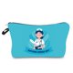 thumbnail image 1 of Bolsa de almacenamiento reutilizable ecológica para mujer, bolsa de maquillaje con estampado de registros médicos, estilo Simple de alta calidad, práctica que combina con todo LIUWENJING unisex, 1 of 2