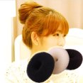 thumbnail image 1 of Rizador de pelo con cabeza de bola, rizador de pelo con forma de donut de viento coreano, accesorio versátil, fácil de usar, 1 of 5