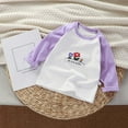 thumbnail image 3 of BJUTIR Toddler Girl T Shirt Kids Long Sleeve Basic Inside T Shirt Casual Tees Shirt Tops Solid Cloths For 4-5 Years, 3 of 3