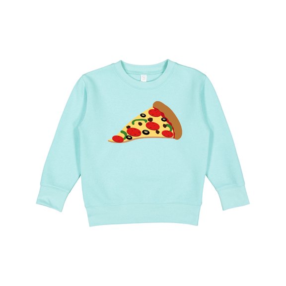 Inktastic Pizza Slice Toddler Sweatshirt