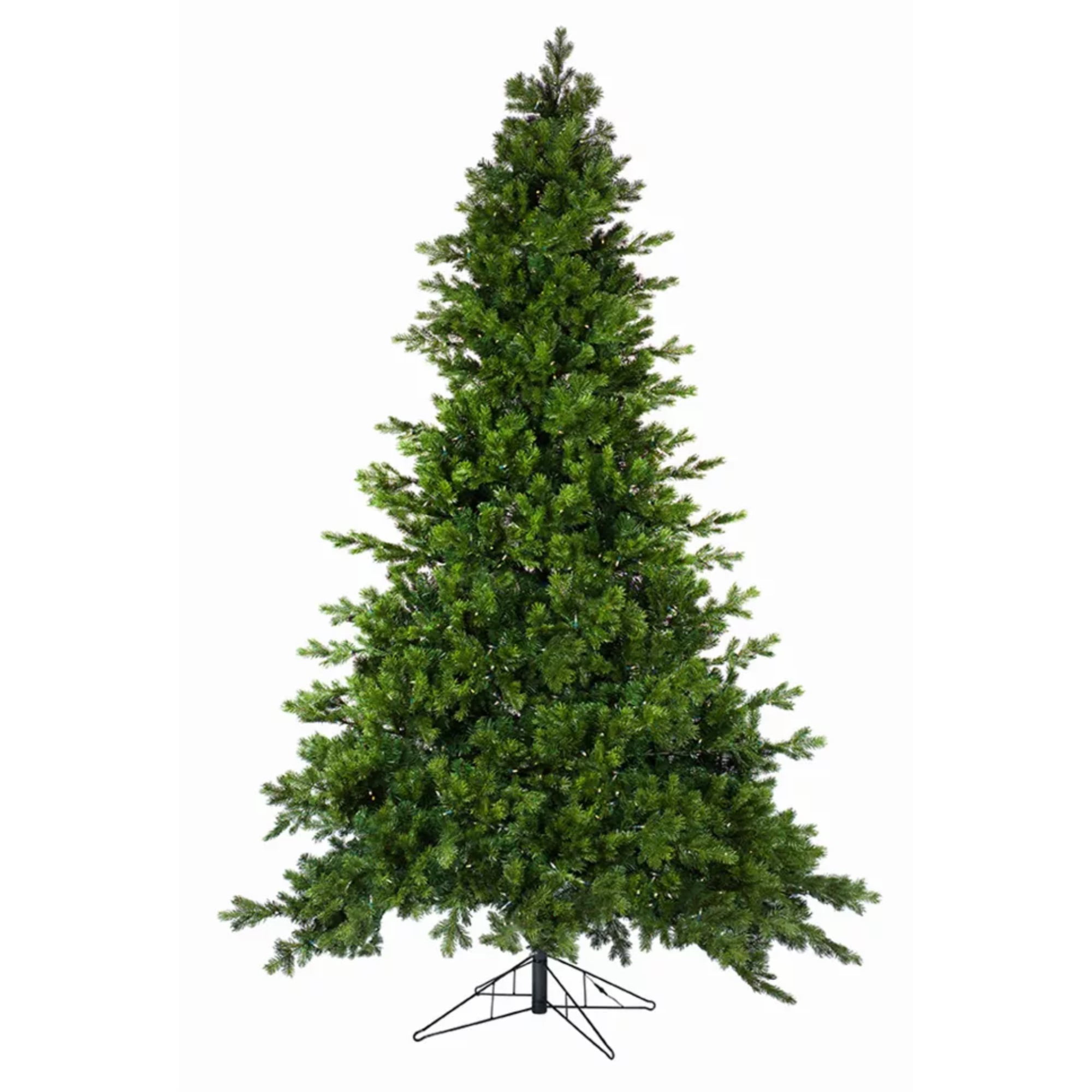 Pre-Lit Green Tree 9'H PVC (Instant Connect) (900 Lights UL)