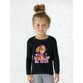 thumbnail image 3 of Big Sister Shirt Official Paw Patrol Skye Toddler Kids Girls Long Sleeve Shirt 2T Black, 3 of 6