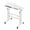 White, variant on VECELO Mobile Standing Desk, Height Adjustable Home Office Desk with 2 Modes, Tilt Tabletop and Flexible Wheels, Rolling Laptop Cart, Standing Desk, White
