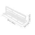 Fridge Rack Partition GOOHOCHY Clear Plastic Refrigerator Divider, Transparent Fridge ...