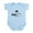 Sky Blue, variant on CafePress - Rugby Skills Loading Infant Bodysuit - Baby Light Bodysuit, Size Newborn - 24 Months