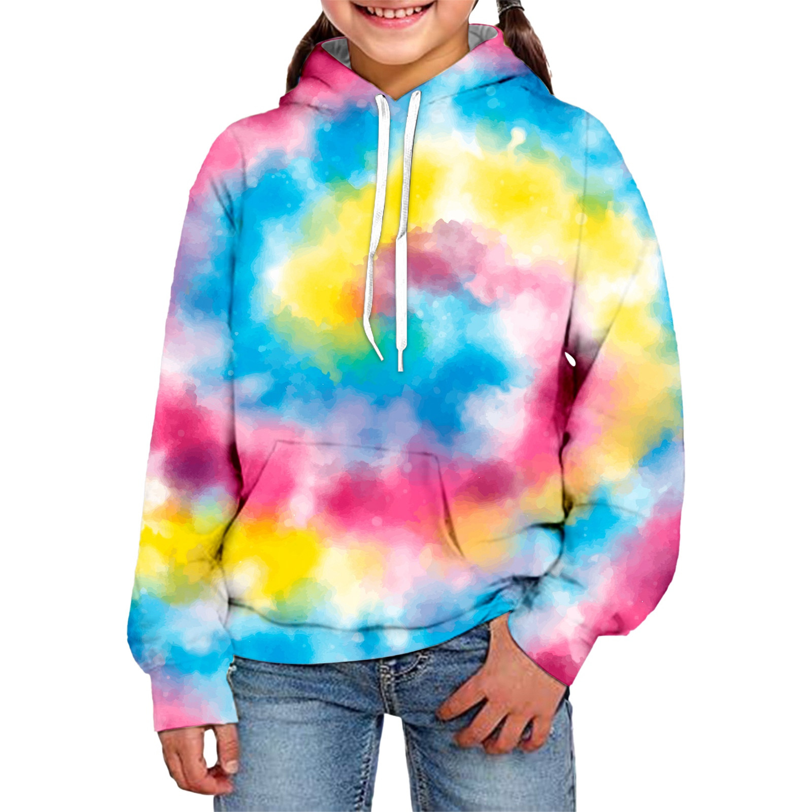 Baby Hooded Sweatshirt New 3D Visual Digital Printed Children'S Hoodie