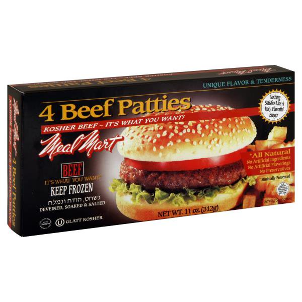Meal Mart Beef Patties, 11 oz.