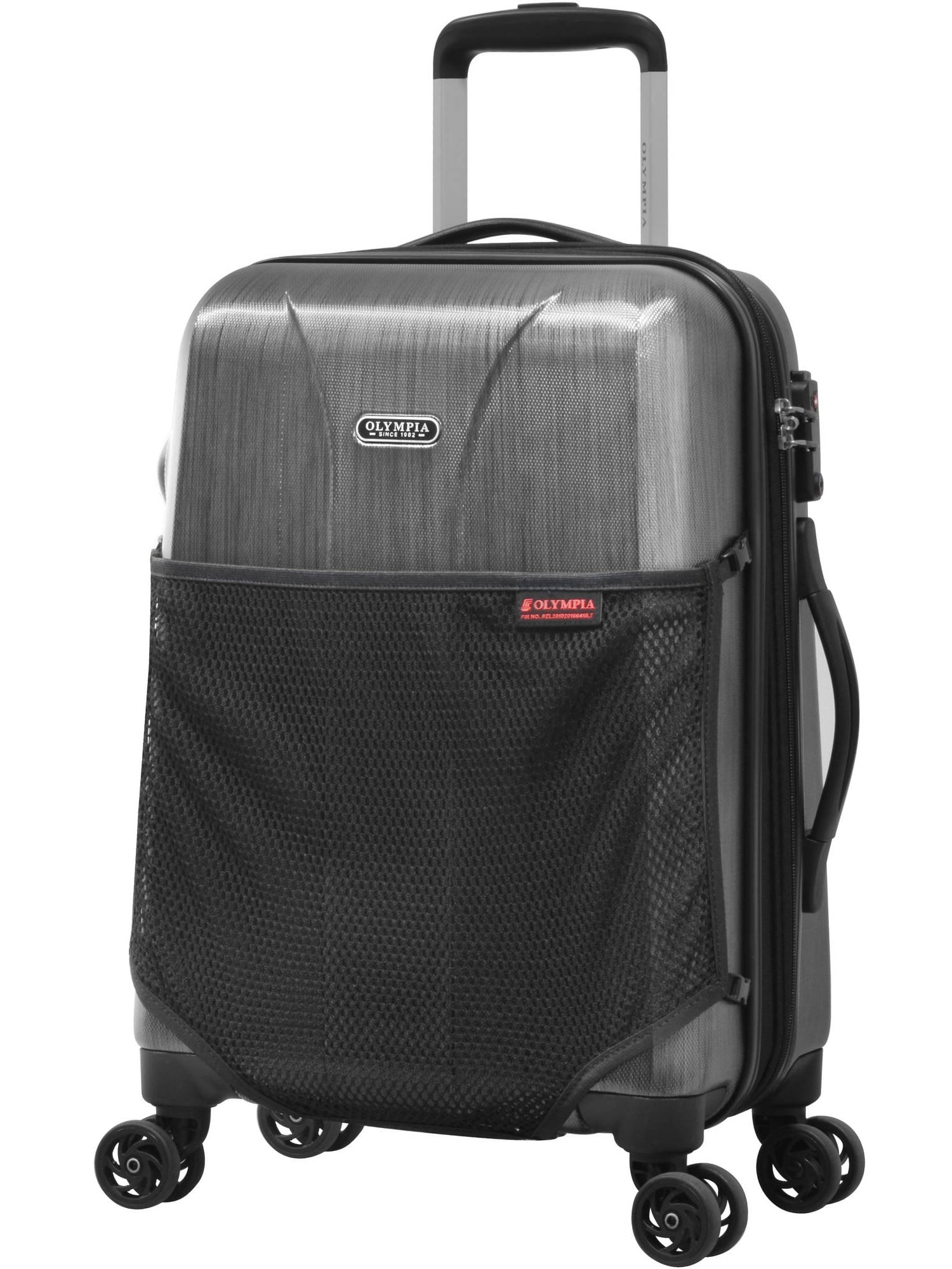 Black Aerolite Carry On Under Seat Wheeled Trolley Luggage Bag 