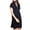 Black, variant on gakvbuo Maternity Dress for Photoshoot Pregnant Women Clothes V Neck Short Sleeved Maternity Breastfeeding Casual Dress