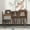 walnut, variant on Diubas Modern Record Player Stand with Power Outlets Vinyl Record Storage Table with Display Shelf Turntable Table with Vinyl Storage Holds for Living Room Bedroom
