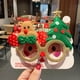 thumbnail image 2 of Gafas navideñas, accesorios, atractivas, exquisita mano de obra, decoración de plástico, accesorios para fiestas, día de Navidad, 2 of 4