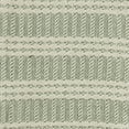 thumbnail image 5 of Rizzy Home  Hand-made Modern Striped Throw Blanket Green/Natural, 5 of 6