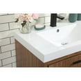 thumbnail image 4 of 30 inch single bathroom vanity in walnut brown, 4 of 8