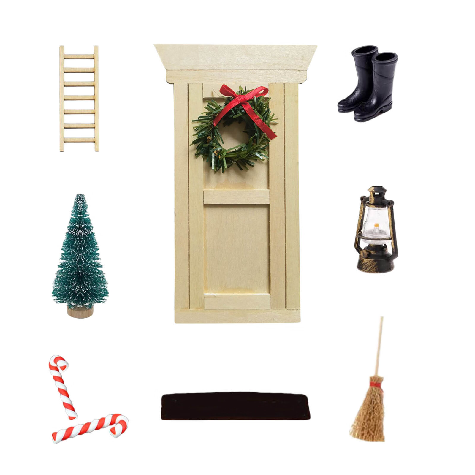 Decoration Miniature Dwarf Ornaments Set Christmas DIY Home Decor