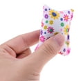 thumbnail image 3 of 10pcs Casa de Cojines Florales en Miniatura Almohada Sofá Dormitorio para 1/6 Accesorio de Muñeca Macarena Dollhouse Miniature Cushions, 3 of 8