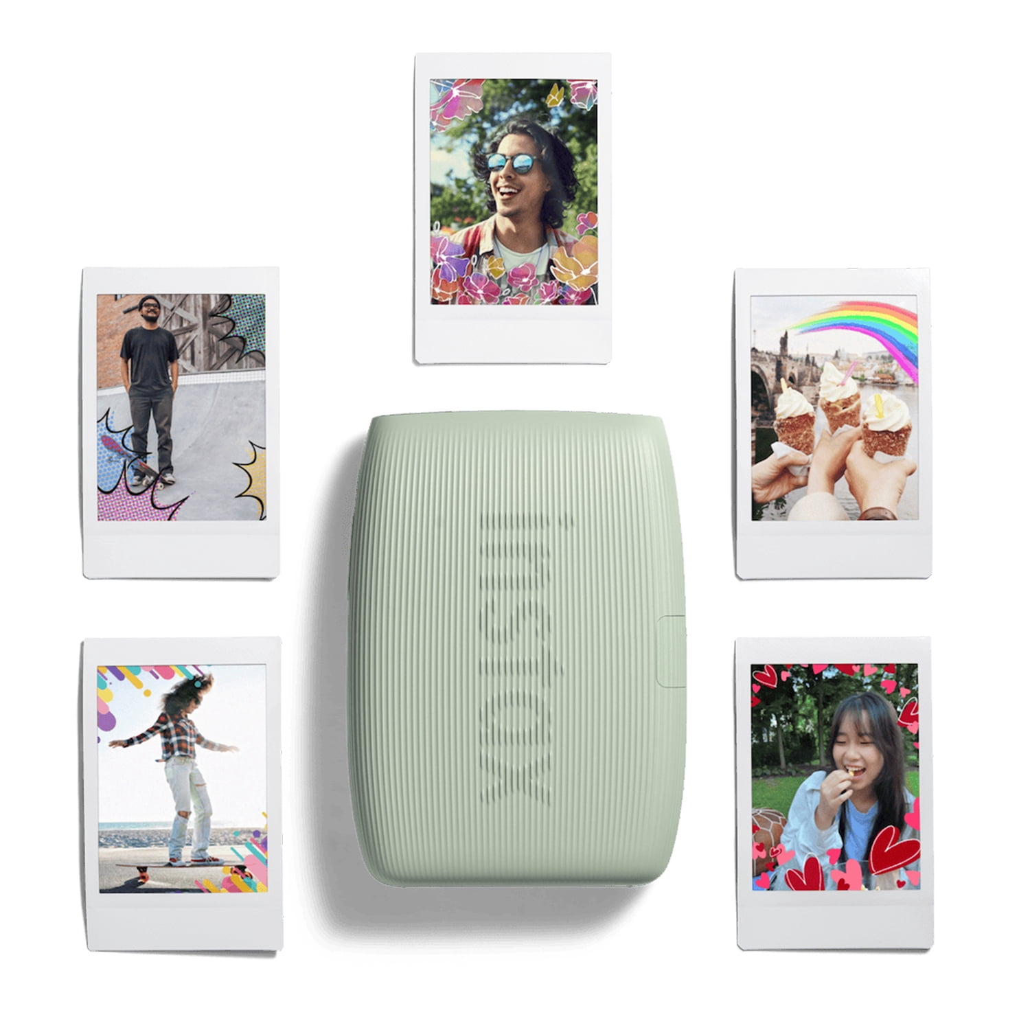 FUJIFILM instax mini Link 3 Smartphone Printer, Sage Green