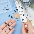 thumbnail image 2 of 12 Pcs Ion Plating Stainless Steel Lobster Claw Clasp with 20Pcs Open Jump Ring Black Metal Lobster Clasps Connector Clasp Hole 1.5mm, 2 of 7