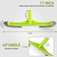 thumbnail image 6 of Pool Maintenance Cleaning Brush 43 Cm Brush Efficient Pool Cleaning Brush Brush 43cm 17in High-Density Polyethylene, 6 of 8