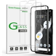 (3 Pack) amFilm Compatible with Google Pixel 7 Tempered Glass Screen Protector, 0.26mm Thickness HD Clear, Anti-Scratch Bubbles-Free