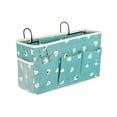 thumbnail image 2 of PATLOLLAV Bedside Caddy/Bedside Storage Bag Hanging Organizer for Bunk and Hospital Beds, Dorm Rooms Bed Rails, Can Be Placed Glasses, Books, Mobile Phones, 2 of 6