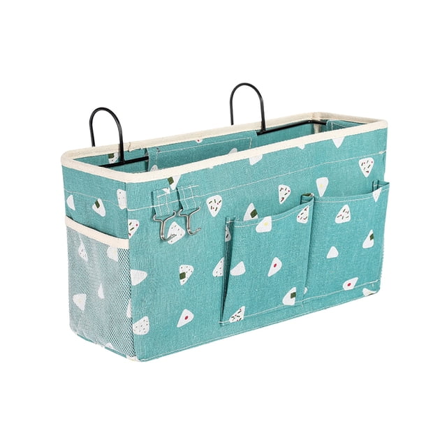 Cesta de Almacenamiento Colgante la Litera Superior Del Dormitorio Ha Aumentado el Tamaño de las Bolsas de Almacenamiento Junto a la Cama Y las Bolsas Colgantes, Y una Cesta de Almacenamiento de Tela
