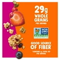thumbnail image 3 of Bear Naked Granola Cereal, Breakfast Snacks, Triple Berry (6 Bags), 3 of 5
