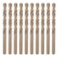 thumbnail image 3 of Juego De Brocas Helicoidales Broca De Acero De Alta Velocidad Broca De Vástago Recto Brocas De Acero Herramientas Suministros Accesorios 10 Piezas Broca Helicoidal HSS Brocas De ANGGREK Hardware, 3 of 8
