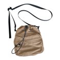thumbnail image 1 of Bolso informal para mujer con múltiples bolsillos, bandolera suave para niñas adolescentes (caqui), 1 of 9