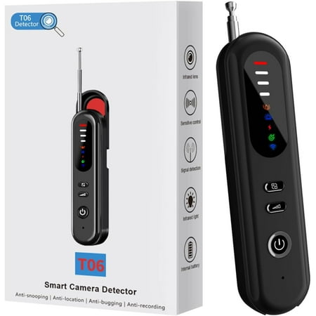 2025 6-in-1 Hidden Camera Detectors, Advanced Camera Detector, GPS Tracker Detector, 6 Mode Hidden Bug and Camera Detector for Travel, Car, Bathroom,Ofce, Hotel