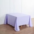 thumbnail image 6 of BalsaCircle 90" x 90" Square Polyester Tablecloth Lavender, 6 of 8