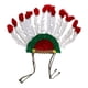 thumbnail image 1 of Tocado de plumas, accesorio decorativo para disfraz, diadema para adultos para escenario. Estilo B, 1 of 9