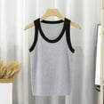 thumbnail image 2 of Sngxgn Womens Camisole Spaghetti Strap Undershirt Tanks(Silver,One Size), 2 of 3