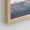 thumbnail image 5 of PixonSign Framed Wall Art Snowy Mountain Range Posters, Set of 2 Washed Out Duotone Pink Sky Nature Landscape Illustrations Wall Decor, Adhesive Canvas Prints for Home Decor - 12"x16" Natural, 5 of 5