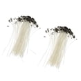 thumbnail image 1 of Mechas de vela con pestañas Zulema Núcleo encerado 15/20 CM Paquete de 100 Blanco Mechas pre tabuladas, 1 of 8