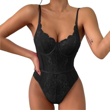 Xuewenshw Women s Lingerie Teddy Lingerie for Women Push Up Lingerie for Women Crotchless Lingerie Women Lingerie Babydoll Nightgown